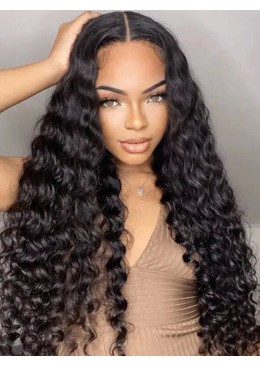 Loose Wave 360 Lace Wig Brazilian Virgin Hair Pre Plucked 20inch 150% density