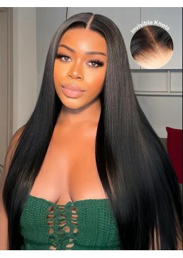 Straight 360 Lace Wigs Brazilian Hair 130% Density 20inch