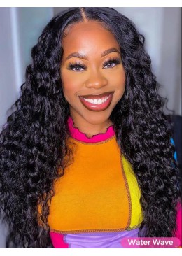 Water Wave 360 lace front wigs 20inch HD 360 Glueless Wig