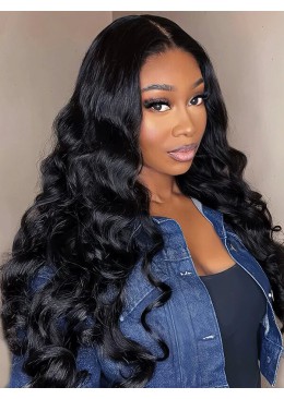 Brazilian Body Curly Hair Full Lace Wig 18inch Instock