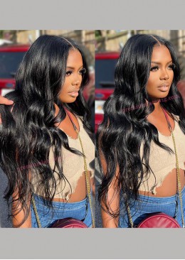 Full Lace Wig Loose Wave Peruvian Premium Hair