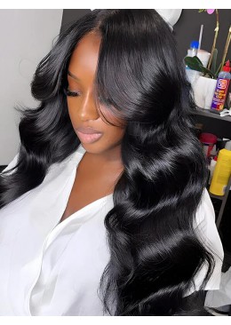 Full Lace Wig Natural Wave 24inch Human Hair Wig