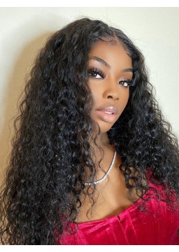 Gorgeous Lady Look! 200% Perfect Loose Deep Wave Undetectable Swiss Full Lace Wig