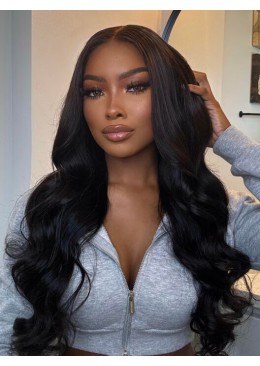 Brazilian Body Wave Lace Front Wig Cheap Pre Plucked 18inch